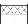 Metalinis galvūgalis, juodos spalvos, 120cm