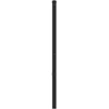 Metalinis galvūgalis, juodos spalvos, 200cm
