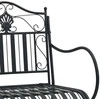 Sodo suolas Juoda 103,5 x 59 x 89 cm Plienas