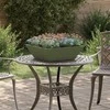 Sodo vazonas Alyvuogių žalia 50 x 50 x 15 cm