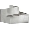 Sodo vazonas Sidabro 60 x 60 x 50 cm Cinkuota plienas