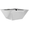 Sodo vazonas Sidabrinė 35 x 35 x 15 cm Galvanizuotas plienas
