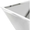 Sodo vazonas Sidabro 35 x 35 x 15 cm Cinkuota plienas