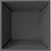 Sodo vazonas 5 pcs Juoda 40 x 40 x 15 cm