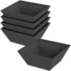 Sodo vazonas 5 vnt. Juoda 40 x 40 x 15 cm