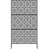 Privatumo žaliuzės 100 x 50 x 180 cm Plienas Juoda