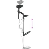 Metalo detektorius 24cm, paieškos gylis, LCD ekranas