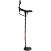 Metalo detektorius su LCD ekranu 3 modeliai 19 cm ritė Juodas