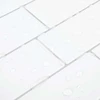 Metro plytelė 10 vnt. Balta pilka 29 x 21 cm