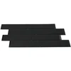 Metro plytelė 10 pcs Juoda 29 x 21 cm Poliuretanas ir PET