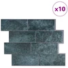 Metro plytelė 10 pcs Mėlyna žalia 29 x 21 cm