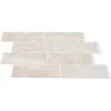 Metro plytelė 10 pcs Šviesiai ruda marmuro 29 x 21 cm