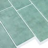Metro plytelė 20 pcs Pilkai žalia 29 x 21 cm