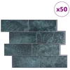 Metro plytelė 50 pcs Mėlyna žalia 29 x 21 cm