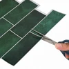 Metro plytelė 50 pcs Tamsiai žalia 29 x 21 cm