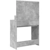 Miegamojo persirengimo stalai Betono pilka 80 x 39,6 x 135 cm
