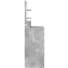 Miegamojo persirengimo stalai Betono pilka 80 x 39,6 x 135 cm