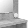 Miegamojo persirengimo stalai Betono pilka 80 x 39,6 x 135 cm