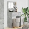 Miegamojo persirengimo stalai Betono pilka 80 x 39,6 x 135 cm