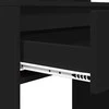 Miegamojo persirengimo stalai Juoda 80 x 39,6 x 135 cm