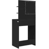 Miegamojo persirengimo stalai Juoda 80 x 39,6 x 135 cm