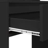 Miegamojo persirengimo stalai Juoda 80 x 39,6 x 135 cm