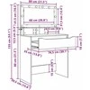 Miegamojo persirengimo stalai Pilkas Sonoma 80 x 39,6 x 135 cm
