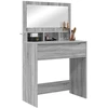 Miegamojo persirengimo stalai Pilkas Sonoma 80 x 39,6 x 135 cm
