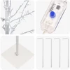 Mikro beržo Kalėdų eglutė Balta 150 cm Plienas 360 LED