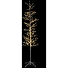 Mikro beržo Kalėdų eglutė Balta 47 x 210 cm Plienas 567 LED