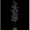 Mikro beržo Kalėdų eglutė Juoda 180 cm Plienas 459 LED
