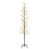 Mikro beržo Kalėdų eglutė Juoda 240 cm Plienas 675 LED