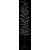 Mikro beržo Kalėdų eglutė Juoda 47 x 240 cm Plienas 675 LED