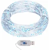 Mikro LED girlianda, 40m, 400 šaltų baltų LED, 8 funkcijos