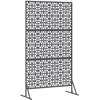 Privatumo žaliuzės 100 x 50 x 180 cm Plienas Antracito