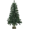 Mini kalėdinių eglučių rinkinys 120 cm PVC Žalia