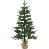 Mini kalėdinių eglučių rinkinys 60 cm PVC ir PE Žalia