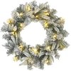 Mini kalėdinių eglučių rinkinys 90 cm 175 LED Šilta balta
