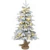 Mini kalėdinių eglučių rinkinys 90 cm 175 LED Šilta balta