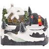 Mini Kalėdų kaimelis 16 x 11,5 x 13 cm Plastmasė Įvairiaspalvis