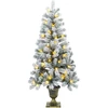 Mini kalėdinių eglučių rinkinys 120 cm 275 LED Šilta balta PVC