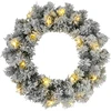 Mini kalėdinių eglučių rinkinys 120 cm 275 LED Šilta balta PVC