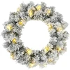 Mini kalėdinių eglučių rinkinys 45 cm 125 LED Šilta balta PVC