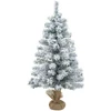 Mini Kalėdų medis 45 cm PVC Žalia ir balta