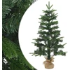 Mini Kalėdų medis 90 cm PVC ir PE Žalia