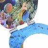 Minkštai užsidarantis tualeto dangtis Gili jūros mėlyna