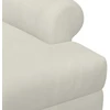 Sofa Minkštas kampas su mygtukų apmušalais Kreminė 120 x 66 x 78 cm