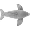 Minkštas žaislinis delfinas, pilkas, pliušinis