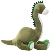 Minkštas žaislinis dinozauras-Brontozauras, žalias, pliušinis
