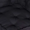 Dvivietė modulinė sofa, antracito spalvos, 140x70x36, audinys